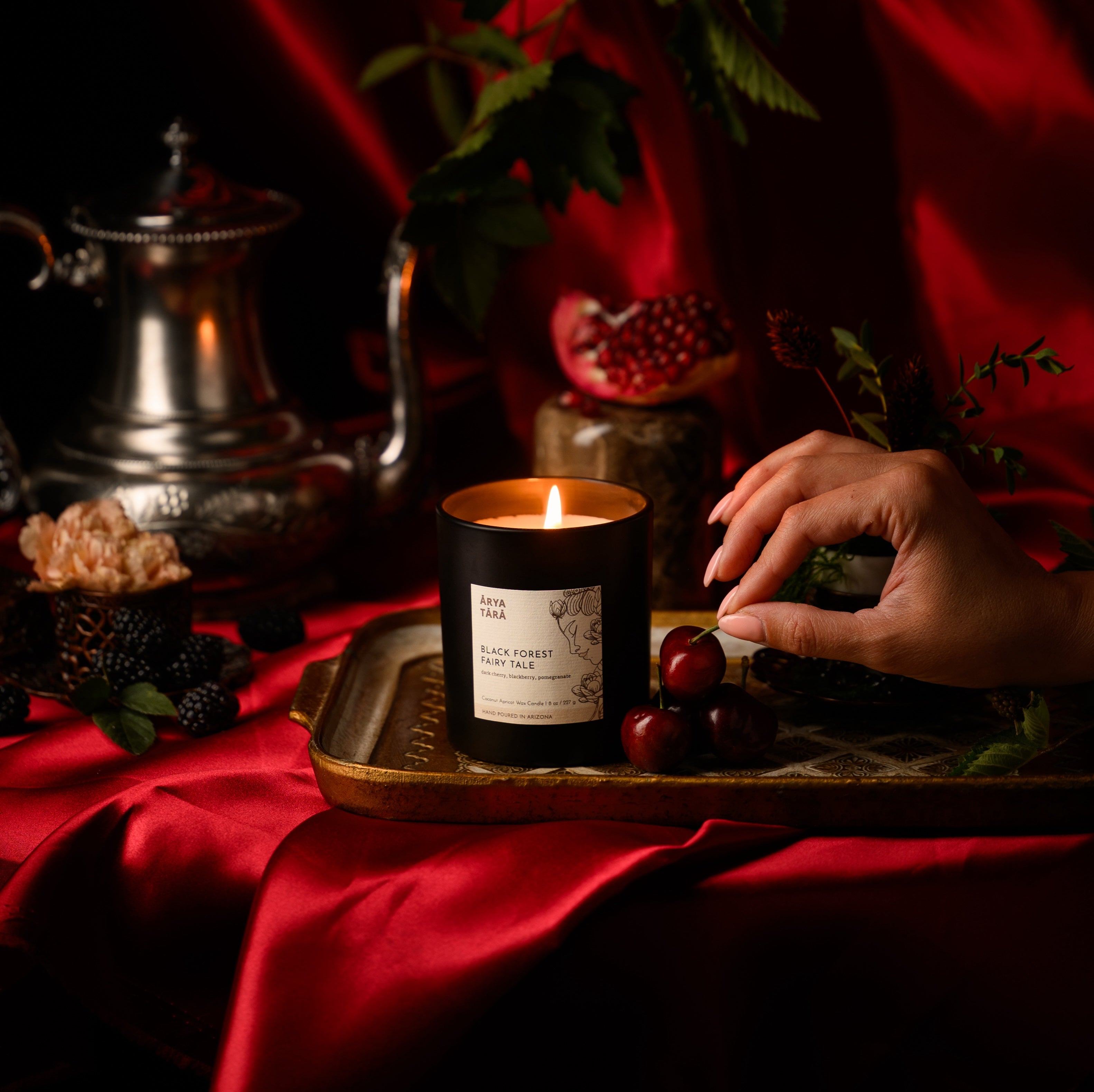 Black Forest Fairy Tale Candle